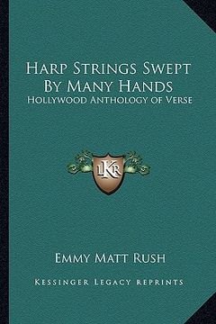 portada harp strings swept by many hands: hollywood anthology of verse (en Inglés)