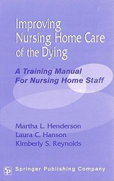 portada improving nursing home care of the dying