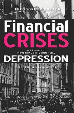 portada financial crises and periods of industrial and commercial depression (en Inglés)