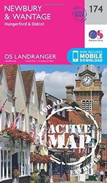 portada Newbury & Wantage, Hungerford & Didcot (OS Landranger Map)