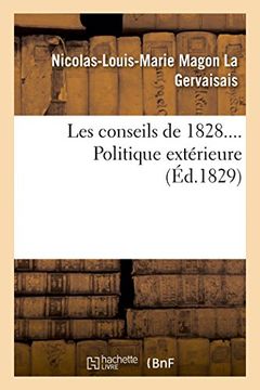 portada Les conseils de 1828.... Politique extérieure (Sciences Sociales) (French Edition)