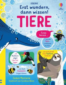 portada Erst Wundern, Dann Wissen! Tiere (in German)