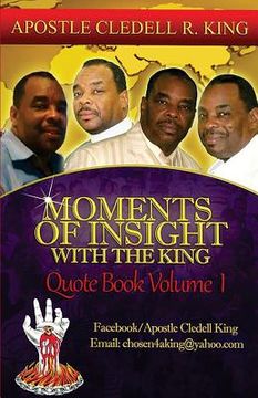 portada Moments of Insights with the King (en Inglés)