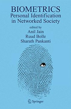portada biometrics: personal identification in networked society (en Inglés)