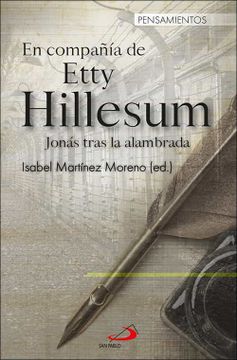 portada En Compañía de Etty Hillesum: Jonás Tras la Alambrada (Pensamientos) (in Spanish)