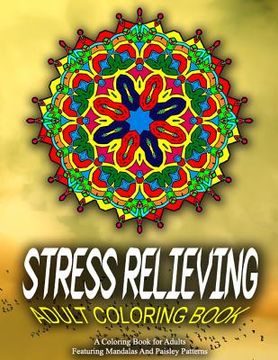 portada STRESS RELIEVING ADULT COLORING BOOK - Vol.5: relaxation coloring books for adults (en Inglés)