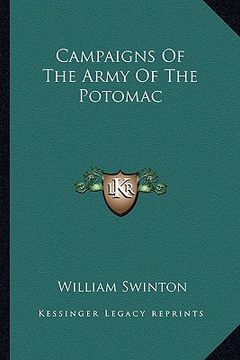portada campaigns of the army of the potomac (in English)