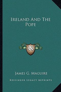 portada ireland and the pope (in English)