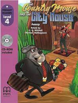 portada The Country Mousse and the City Mouse - Primary Readers level 4 Student's Book + CD-ROM (en Inglés)