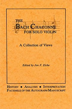 portada The Bach Chaconne for Solo Violin [Soft Cover ]