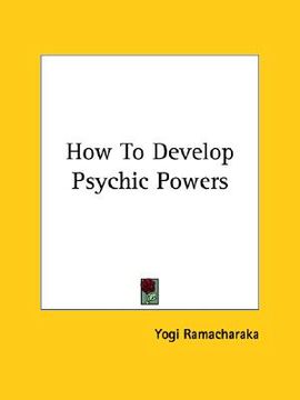 portada how to develop psychic powers (in English)