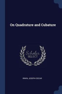 portada On Quadrature and Cubature (in English)