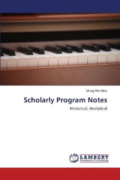portada Scholarly Program Notes