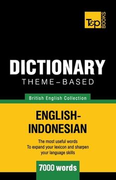 portada Theme-based dictionary British English-Indonesian - 7000 words