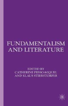 portada fundamentalism and literature (en Inglés)