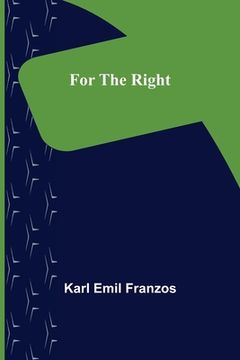 portada For the Right (en Inglés)