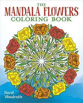 portada The Mandala Flowers Coloring Book (Sirius Creative Coloring) (en Inglés)