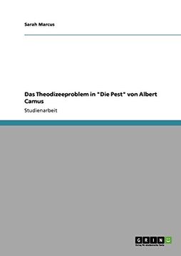 portada Das Theodizeeproblem in "Die Pest" von Albert Camus (German Edition)