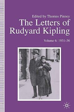 portada The Letters of Rudyard Kipling: Volume 6: 1931-36 (en Inglés)