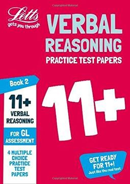 portada 11+ Verbal Reasoning Practice Test Papers - Multiple-Choice: for the GL Assessment Tests: Book 2 (Letts 11+ Success)