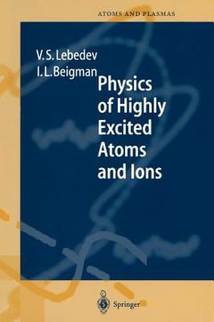 portada physics of highly excited atoms and ions (in English)
