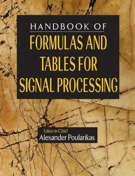 portada handbook of formulas and tables for signal processing (in English)