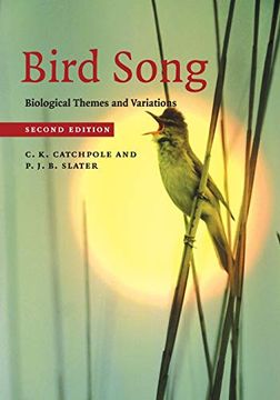 portada Bird Song: Biological Themes and Variations (en Inglés)