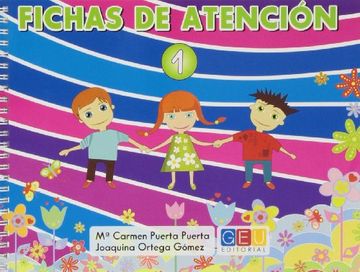 portada Fichas de Atención 1 - Cuadernos con Actividades Para Desarrollar la Capacidad de Concentración (in Spanish)