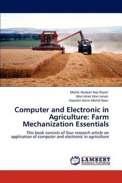 portada computer and electronic in agriculture: farm mechanization essentials (en Inglés)