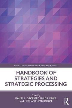 portada Handbook of Strategies and Strategic Processing (Educational Psychology Handbook) (in English)