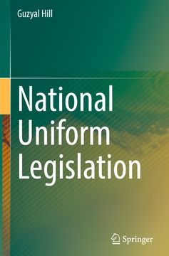 portada National Uniform Legislation (en Inglés)