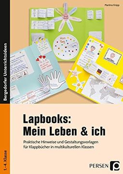 portada Lapbooks: Mein Leben & Ich: Praktische Hinweise und Gestaltungsvorlagen für Klappbücher in Multikulturellen Klassen (Bergedorfer Lapbooks) (en Alemán)