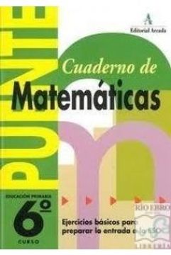 portada Matematicas           ( Educacion Primaria 6º )