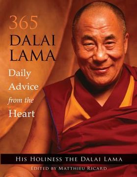 portada 365 dalai lama: daily advice from the heart