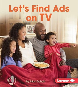 portada Let's Find ads on tv (First Step Nonfiction ― Learn About Advertising) (en Inglés)