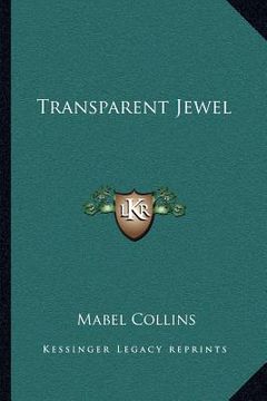 portada transparent jewel (in English)