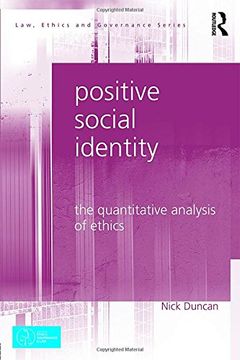 portada Positive Social Identity: The Quantitative Analysis of Ethics (en Inglés)