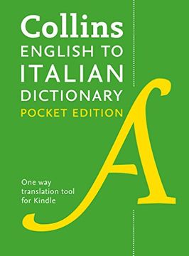portada Collins English to Italian Dictionary (One Way) Pocket Edition: Over 14,000 headwords and 28,000 translations (Italian Edition)