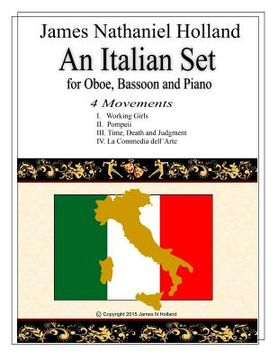 portada An Italian Set for Oboe Bassoon and Piano: Full Score and Parts Included