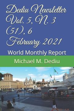 portada Dediu Newsletter Vol. 5, N. 3 (51), 6 February 2021: World Monthly Report (en Inglés)