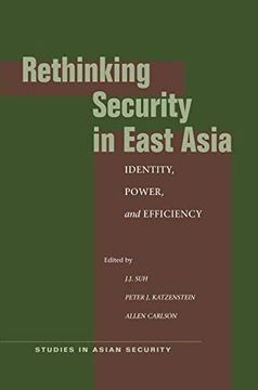 portada Rethinking Security in East Asia: Identity, Power, and Efficiency (Studies in Asian Security) (en Inglés)