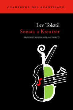 portada Sonata a Kreutzer (in Spanish)