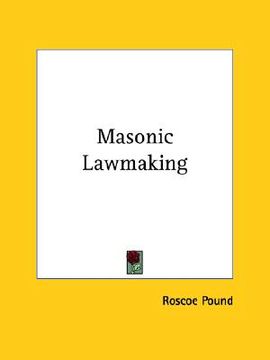 portada masonic lawmaking (en Inglés)