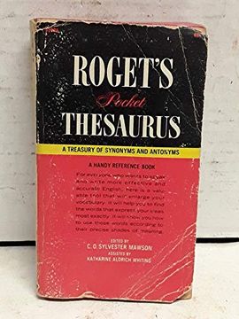 portada Roget Pocket Thesaurus 