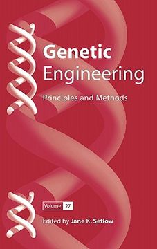 portada genetic engineering: principles and methods