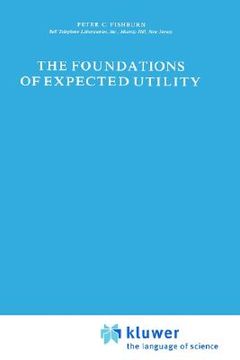 portada the foundations of expected utility (en Inglés)