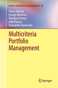 portada Multicriteria Portfolio Management (en Inglés)