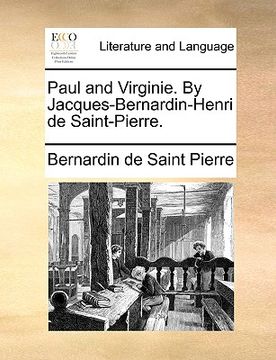 portada paul and virginie. by jacques-bernardin-henri de saint-pierre. (en Inglés)