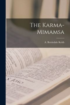 portada The Karma-Mimamsa (en Inglés)