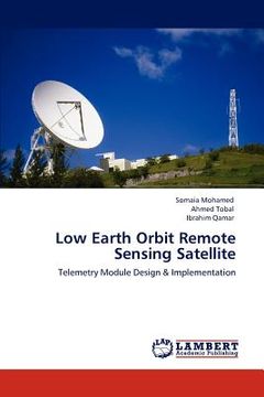 portada low earth orbit remote sensing satellite (en Inglés)